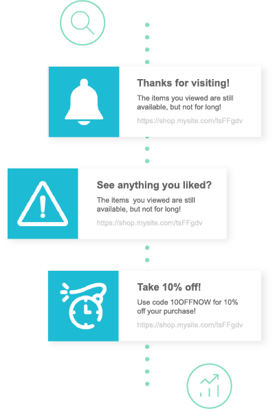 reengage window shoppers with a browse abandonment push campaign image